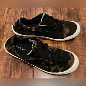 Madden Girl camouflage sneakers